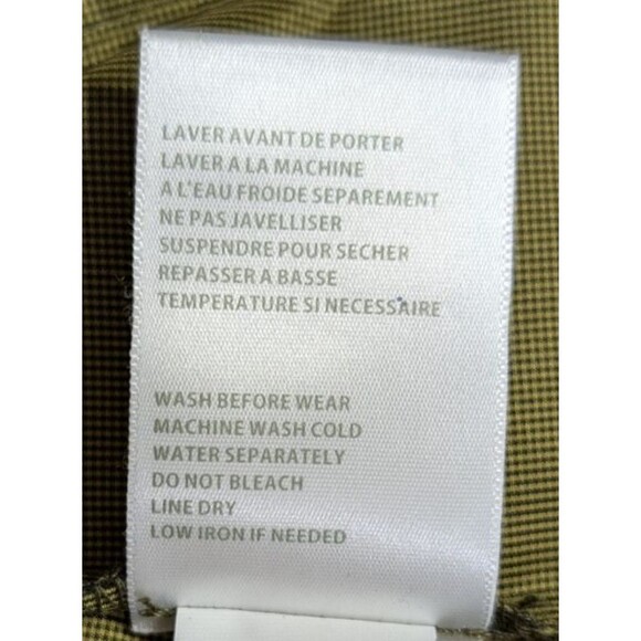 CLAUDIA EV Women's Size MEDIUM Shiny Olive Green Rain Jacket/Coat Windbreaker - Picture 6 of 16